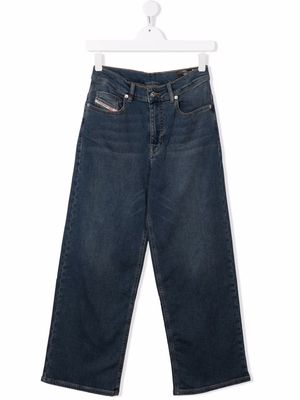 Diesel Kids TEEN straight-leg jeans - Blue
