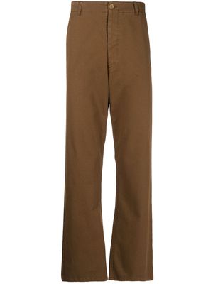 YMC Padre straight-leg trousers - Brown
