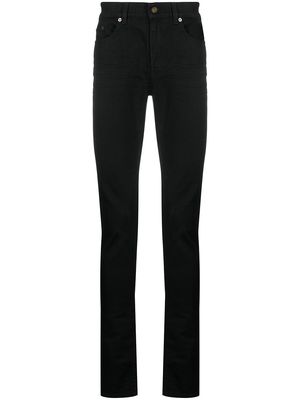 Saint Laurent five pocket slim-fit jeans - Black