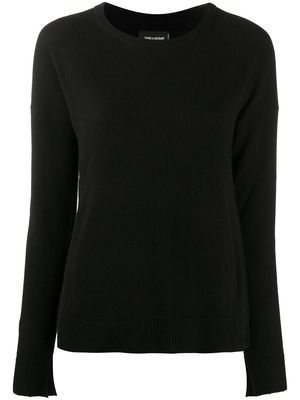 Zadig&Voltaire star-patch knitted jumper - Black