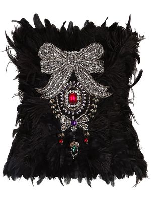 Dolce & Gabbana embellished strapless bustier - Black