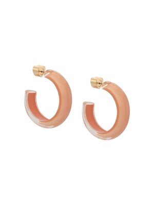 Alison Lou small LOUcite Jelly hoops - Pink