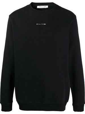 1017 ALYX 9SM logo graphic print sweatshirt - Black