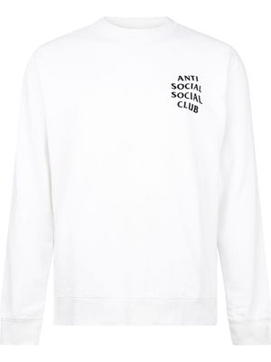 Anti Social Social Club Cherry Blossom crew-neck sweatshirt - White