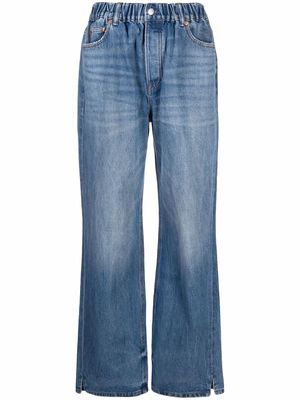 Alexander Wang straight-leg jeans - Blue