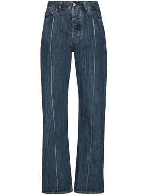 Our Legacy Linear Cut straight-leg jeans - Blue