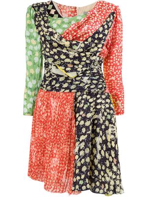 Preen By Thornton Bregazzi short printed dress - Multicolour