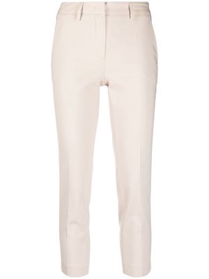 Blanca Vita cropped skinny-fit trousers - Neutrals