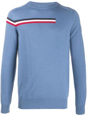 Rossignol Diago striped detail jumper - Blue