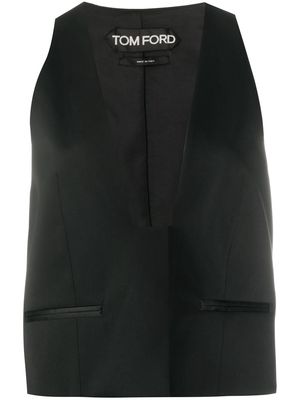 TOM FORD tailored waistcoat - Black