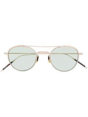 Oliver Peoples Takumi 2 double-bridge glasses - Gold