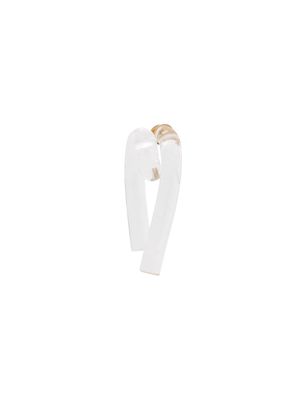 colville twisted tube earrings - White