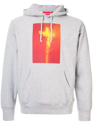 Supreme Piss Christ hoodie - Grey