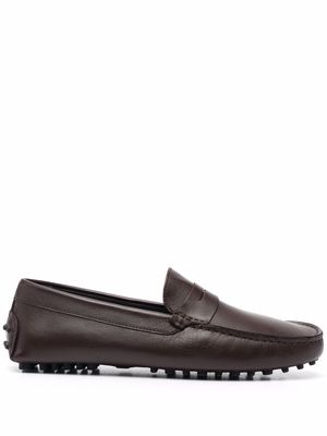Scarosso Michael slip-on loafers - Brown