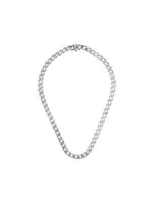 Emanuele Bicocchi Cuban chain necklace - Silver