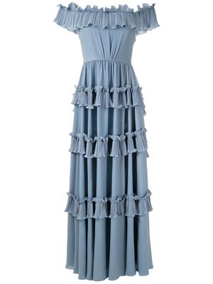 Olympiah Concours long dress - Blue