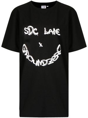 Ground Zero x SDC Lane T-shirt - Black