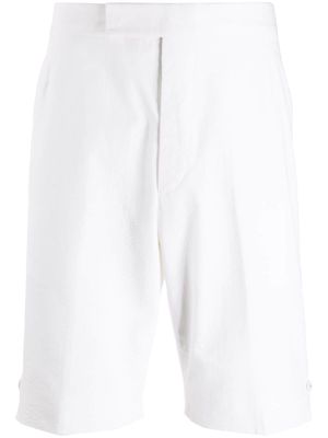 Thom Browne cotton backstrap shorts - White