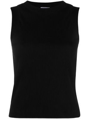 Brunello Cucinelli black vest top