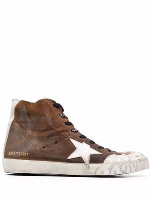 Golden Goose Francy Penstar lace-up trainers - Brown