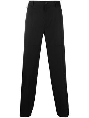 LANVIN straight-leg cropped trousers - Black