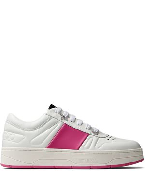 Jimmy Choo Hawaii lace-up sneakers - White