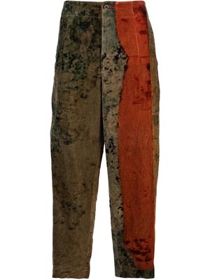 Uma Wang slim-cut trousers - Brown