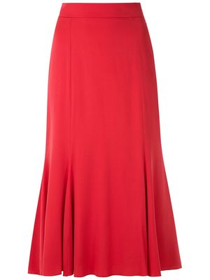 Dolce & Gabbana godet midi skirt - Red