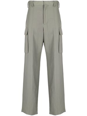 Stella McCartney straight-leg cargo trousers - Green