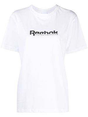 Reebok x Victoria Beckham logo-print T-shirt - White