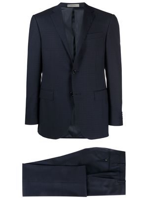 Corneliani single-breasted trouser suit - Blue