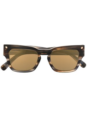 Dsquared2 Eyewear Cat tortoiseshell-effect sunglasses - Brown