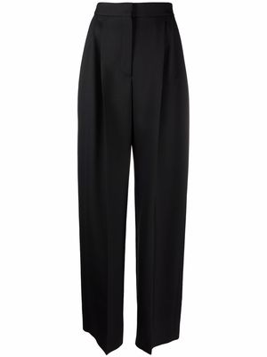 Alexander McQueen wide-leg tailored trousers - Black