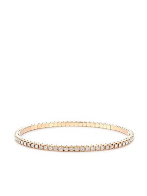 Pragnell 18kt rose gold expandable diamond bracelet - Pink