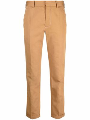 Marni cropped straight-leg trousers - Neutrals
