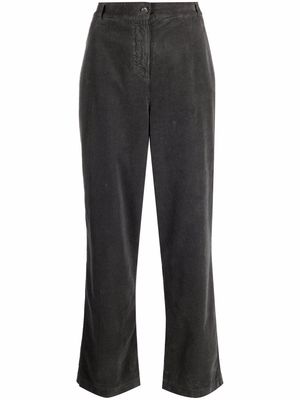 ASPESI corduroy straight-leg trousers - Grey