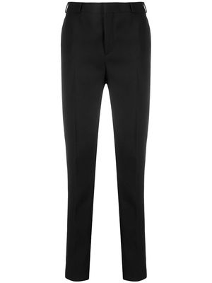 Saint Laurent high-rise tailored trousers - Black