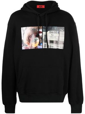 424 Chase Yo Dreams hoodie - Black