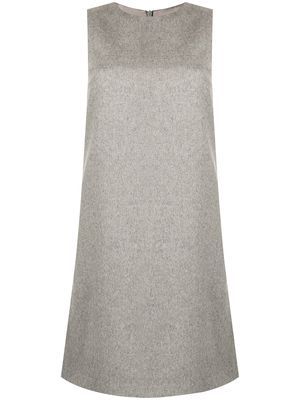 Paule Ka flannel shift dress - Grey