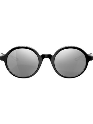 Giorgio Armani mirrored lense sunglasses - Black