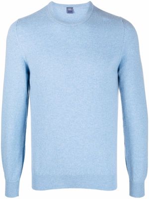 Fedeli fine cashmere jumper - Blue