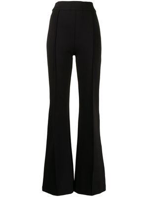 Spanx high-rise flared trousers - Black