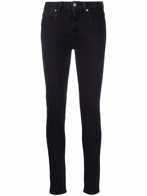 Tommy Hilfiger mid-rise skinny jeans - Black