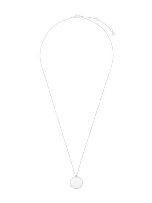 Astley Clarke Slice Stilla Mother of Pearl locket necklace - Metallic
