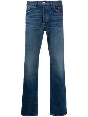 RE/DONE faded slim jeans - Blue