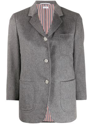 Thom Browne cashmere sack jacket - Grey