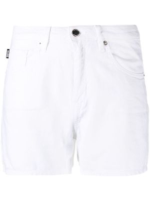Love Moschino denim mini shorts - White