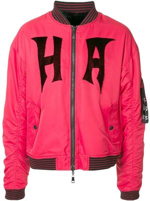 Haculla reversible skull jacket - Pink