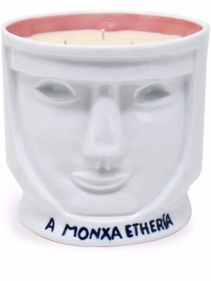 Sargadelos A Monxa Etheria scented candle - White