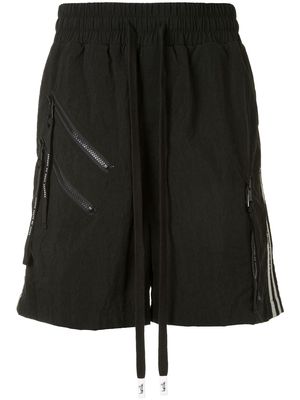 Haculla zip-pocket shorts - Black